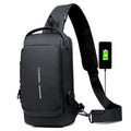 Mochila Anti-Furto com Senha USB Slim Bag