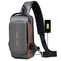 Mochila Anti-Furto com Senha USB Slim Bag