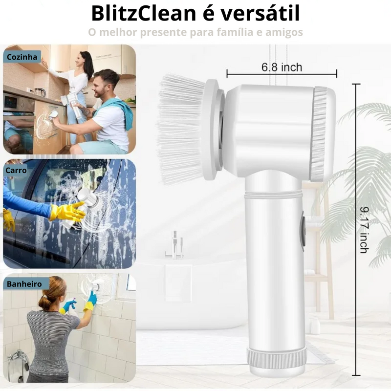 BlitzClean - Escova de limpeza Multiuso